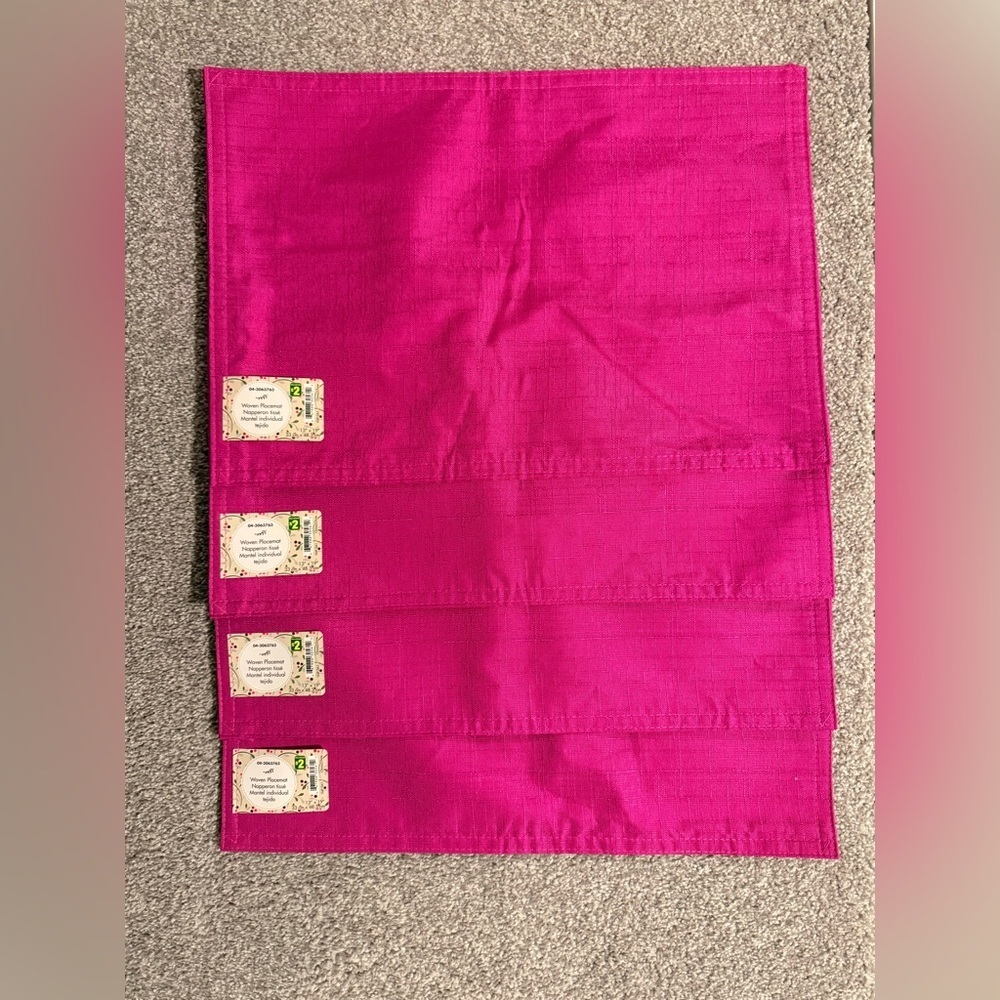 Pink Place Mats